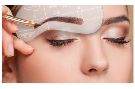pochoir à sourcils